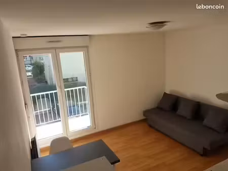 studio neudorf 20 m² avec balcon