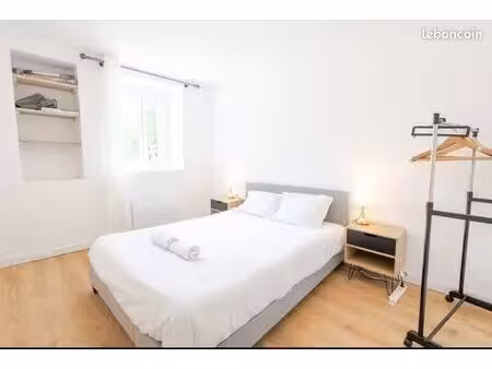 ? grand studio/t1 meublé très lumineux – 31 m² au sol – très proche château d’amboise – pa