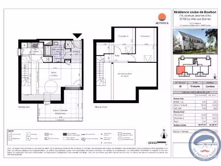 immeuble de type duplex à acheter à la ville-aux-dames