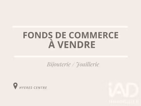 vente bijouterie  horlogerie 133 m²