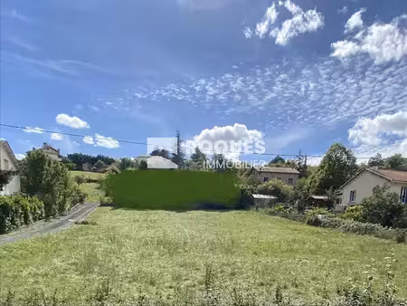 vente terrain 823 m² à millau (12100)  93 000 €
