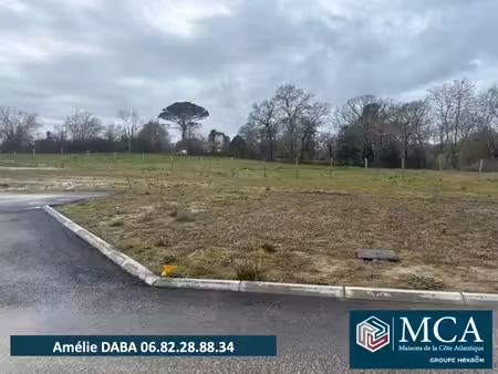 vente terrain 519 m² à saubrigues (40230)  170 000 €