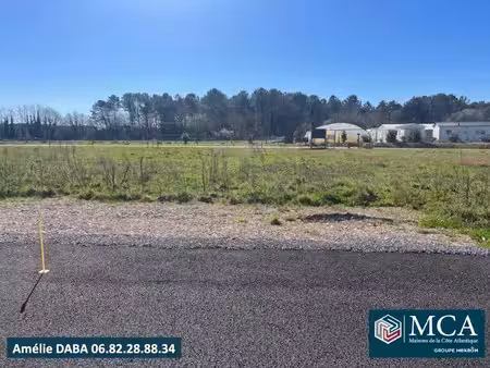 vente terrain 690 m² à saubion (40230)  235 000 €