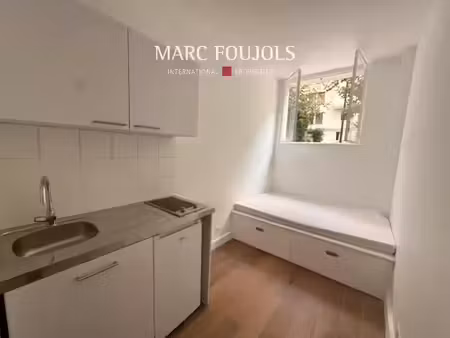 location meublée appartement 1 pièce 11 m² à paris 16ème (75016)  800 €