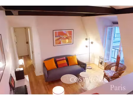 location meublée appartement 2 pièces 33.51 m² à paris 10ème (75010)  1 420 €
