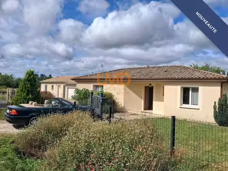 maison de plain-pied 115m2 avec un chalet