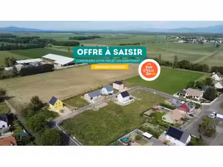 en vente terrain constructible 6 36 ares – 99 500 € |balgau