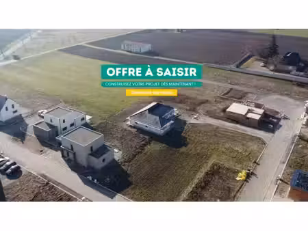 en vente terrain constructible 5 55 ares – 94 350 € |dessenheim