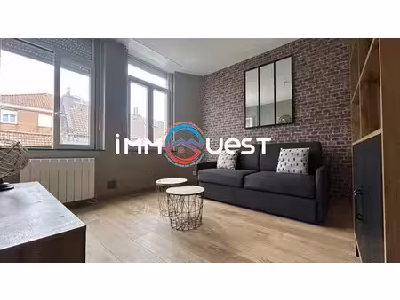 location meublée appartement 1 pièce 21 m² à calais (62100)  370 €