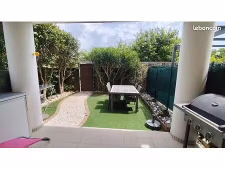 loue t2 avec jardin