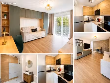 t1 meublé 27 m² – caudéran (bordeaux) | entièrement rénové | première location