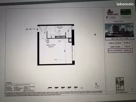 appartement récent