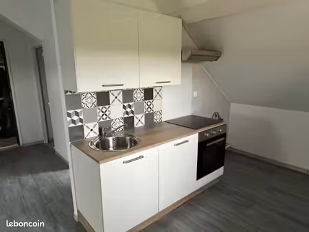 appartement f1 rénové au calme avec cuisine équipée