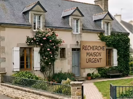 recherche maison urgente