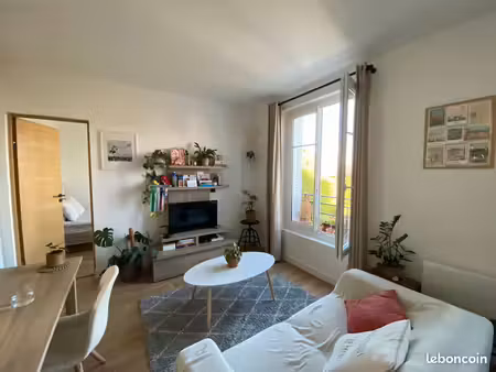 clamart – 2 pièces meublé 36 m² rénové – quartier gare