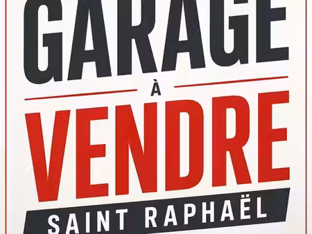 garage - 12m2- résidence sécurisée- valescure golf