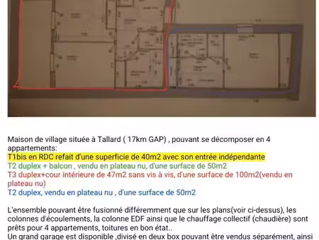 maison de ville pour investisseur