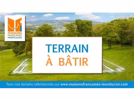 terrain à bâtir de 525 m² à yzeure (03)