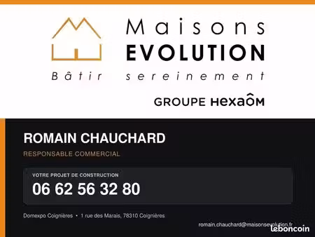 terrain 541 m² limours