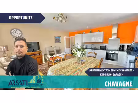appartement à vendre chavagne