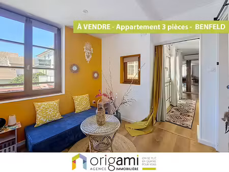 appartement benfeld 3 pièce(s) 77 60 m2