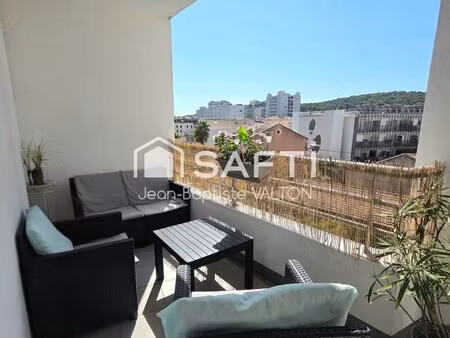appartement 2 pièces avec grande terrasse sud ascenseur et garage