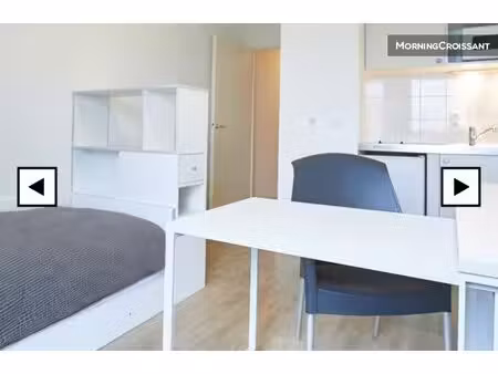 t1 19m2 meublé en résidence