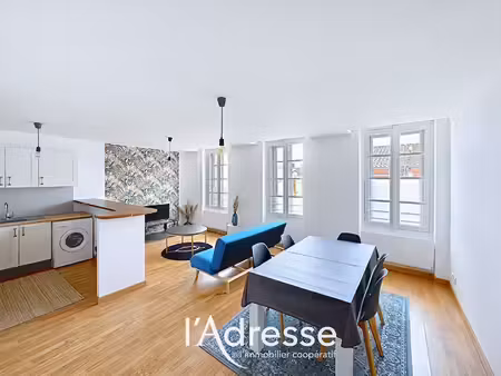 exclusivité l'adresse - plaisance du touch - hyper-centre ? magnifique t2 de 60 92 m² avec