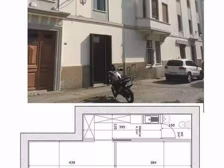 local professionnel / bureaux – centre-ville – 39 m² – parking visiteurs