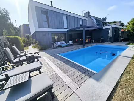 maison d'architecte avec piscine
