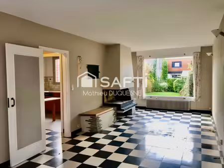 maison 3 chambres 95m2 avec jardin