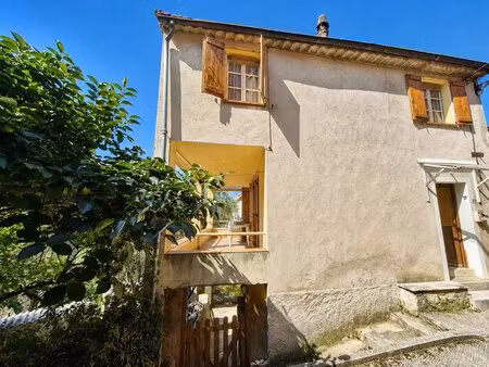 tourrette-levens – maison à rénover dans un écrin de verdure
