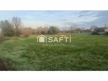 terrain a bâtir 1381 m2 aux portes de niort !