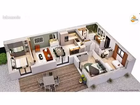 maison 5 pièces 75 m²