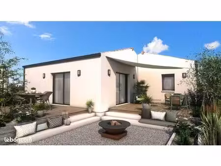 projet de construction d'une maison 3 chambres de 80.68 m² sur un terrain à bâtir de 479 m