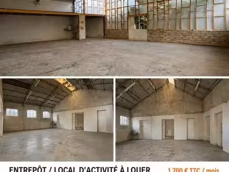 entrepôt / local d’activité 195 m² – dijon – accès rocade –