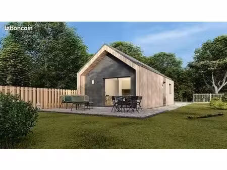 maison en bois 2 pièces 45 m²
