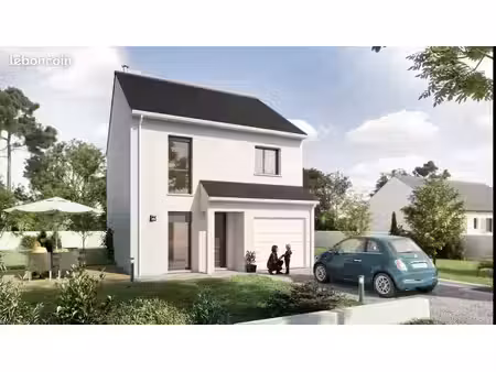 projet de construction d'une maison 100 m² avec terrain à la chapelle-du-bois-des-faulx (2