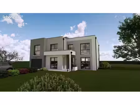 projet de construction d'une maison 180 m² avec terrain à saint-georges-motel (27)