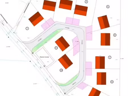 terrain 446 m² roinville