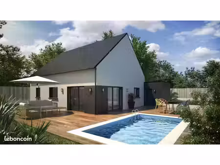 maison 63 m² ploneour lanvern