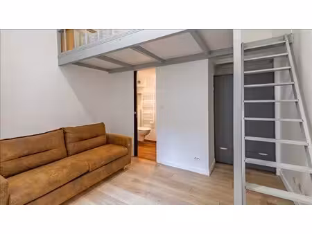 appartement - rdc - 19 01 m2 - 1 pièce - meublé