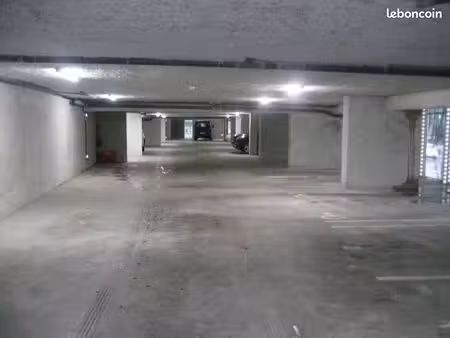 parking dans résidence sécurisée