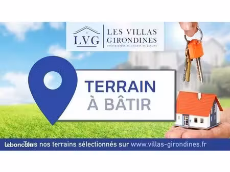 terrain à bâtir de 600 m² à saint-andre-de-cubzac (33)
