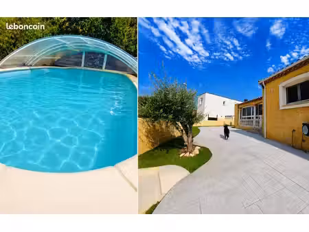 ​[coup de cœur] magnifique villa de plain-pied de 148 m² – piscine  véranda et cuisine équ