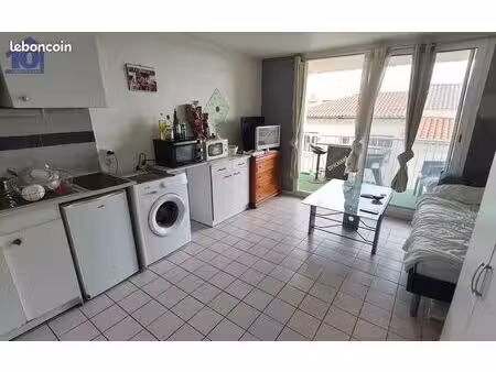 studio 1 pièce 19 m²