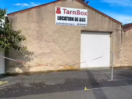 box de stockage 7 m2 rdc ou r+1