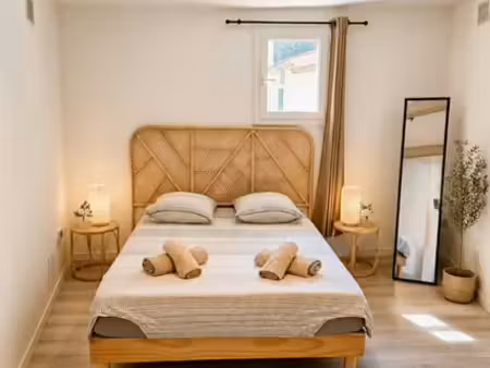 cosy t2 meublé  rénové coeur de village