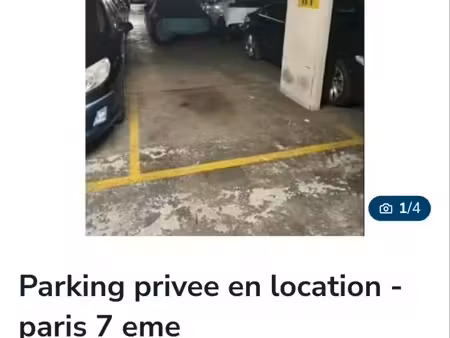 parking sécurisé