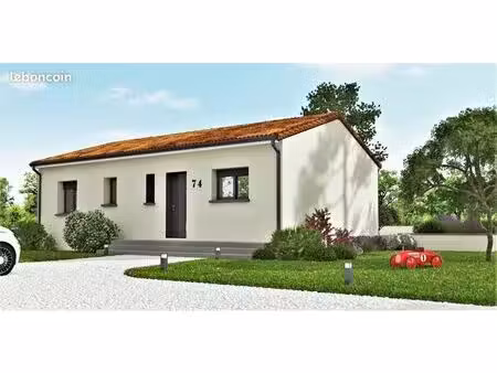 projet de construction d'une maison 74 m² avec terrain à muret (31) au prix de 302800